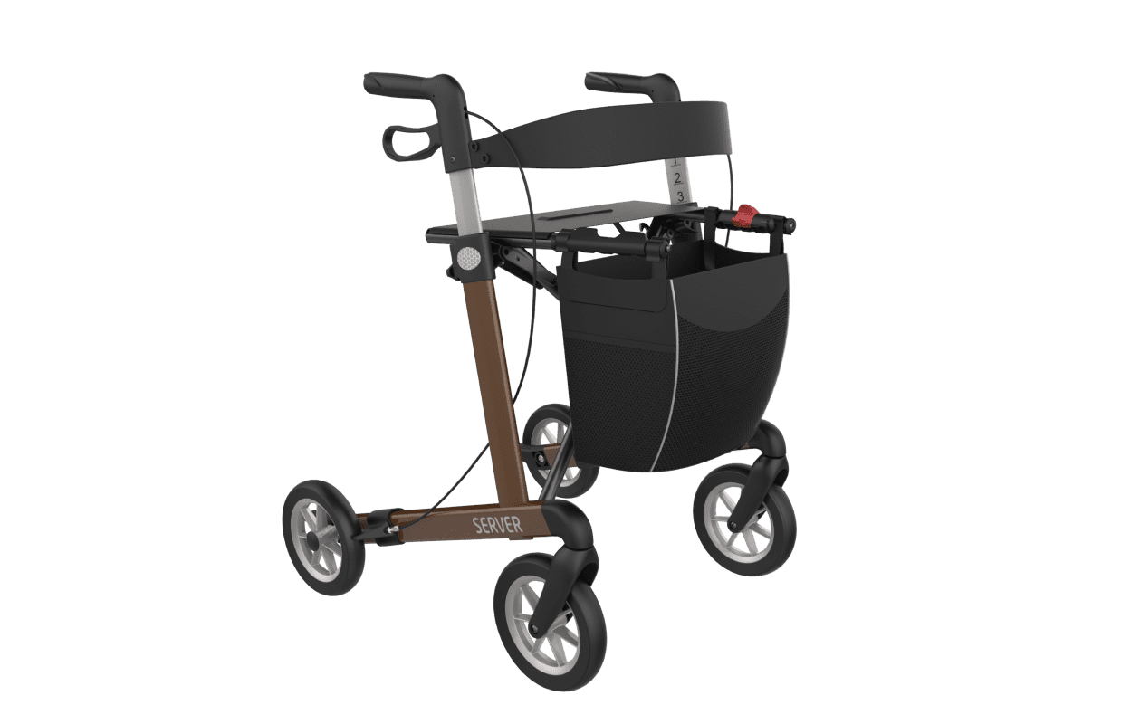 Leichtgewichtrollator Rehasense Server inkl. Komplettpaket Vorführware