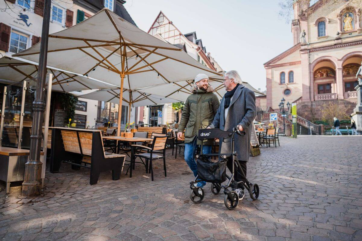 Build Drive Rollator Drive Medical Rollator Torro Acero