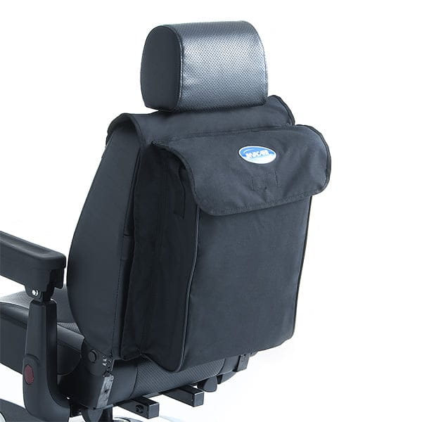 invacare-scooter-tasche-hinten Große Sitztasche mit Klettverschluss für Invacare Elektromobile