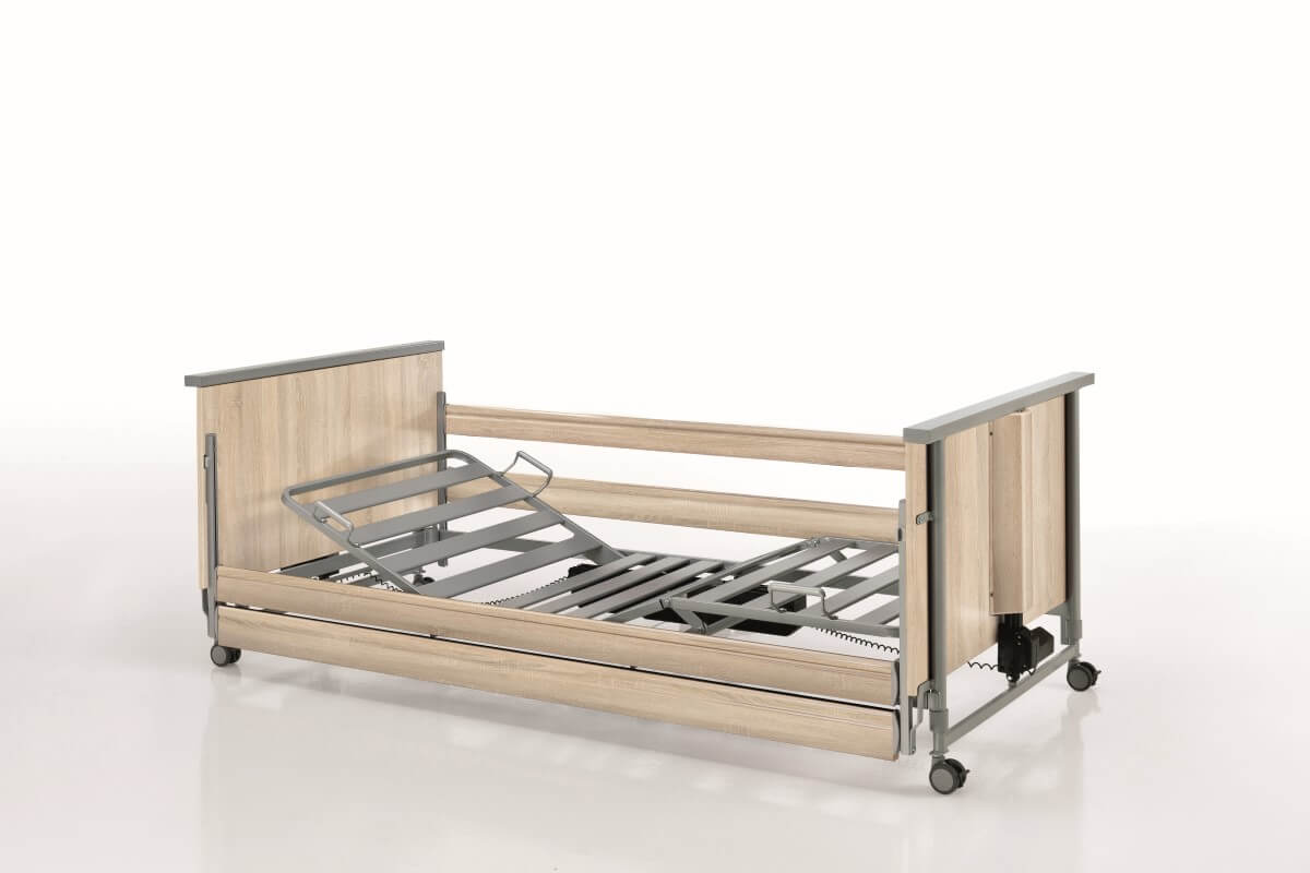 bock_domiflex_niedrig_classic_Freisteller_Sonoma_Eiche Hermann Bock Pflegebett domiflex niedrig classic