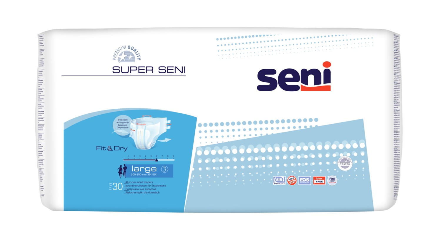 Windelhosen-Super-Seni-Large-30-St-ck Super Seni Inkontinenzhosen Large 30 Stück