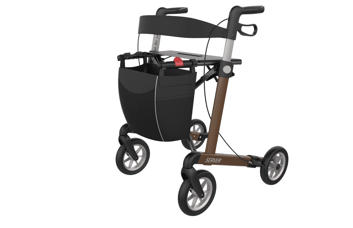 Leichtgewichtrollator Rehasense Server inkl. Komplettpaket Vorführware