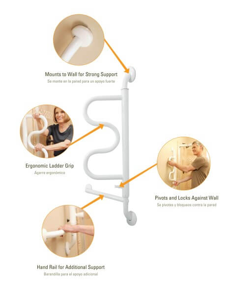 Rehastage Wandhaltestange Laola