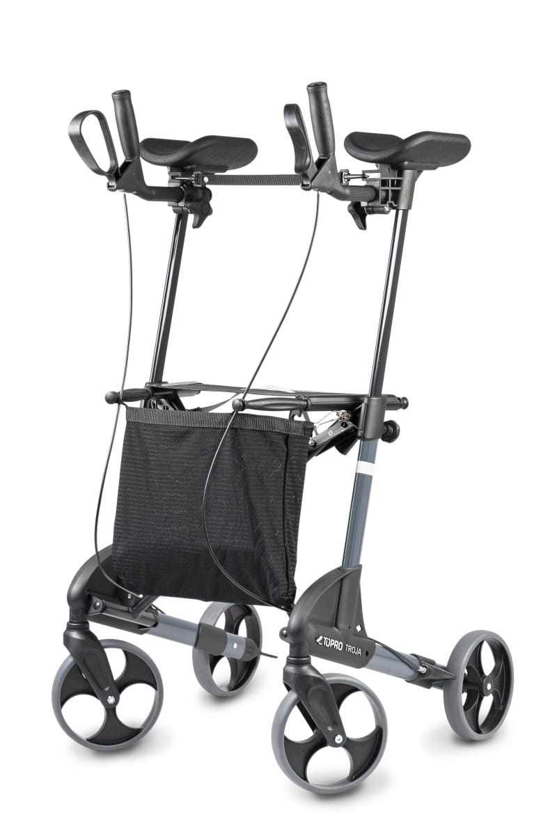 Leichtgewicht-Rollator-Topro-Troja-M-mit-Unterarmauflagen-Vorf-hrware Leichtgewicht Rollator Topro Troja S mit Unterarmauflagen Vorführware