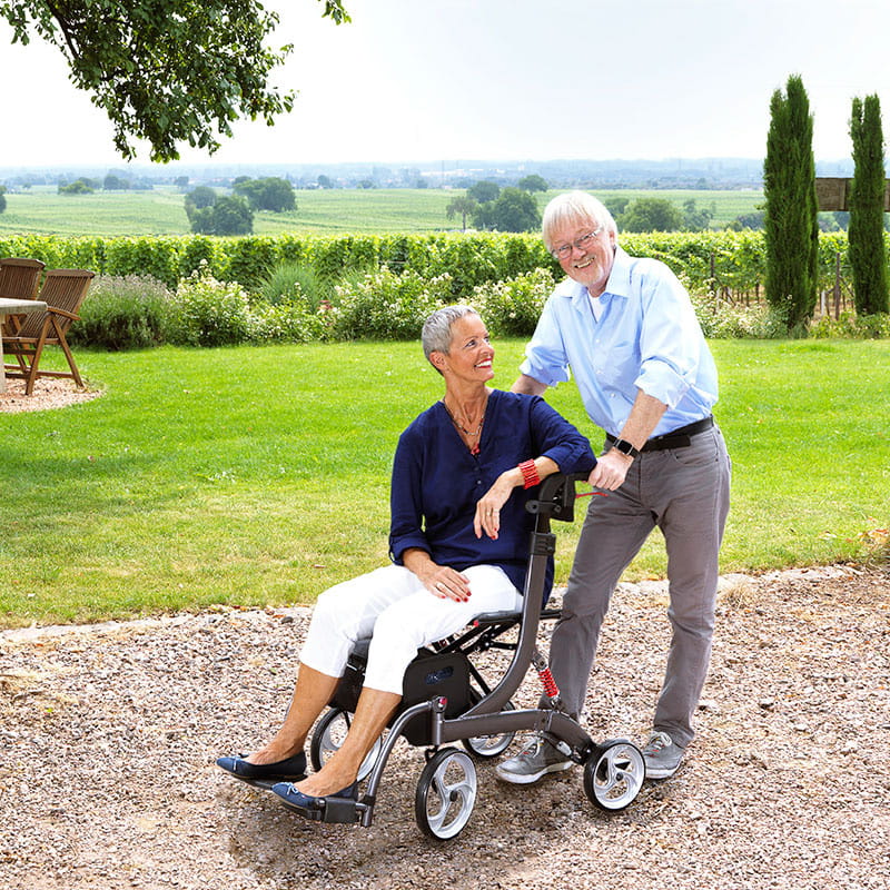 Rollator Spring mit Zubehörpaket Vario