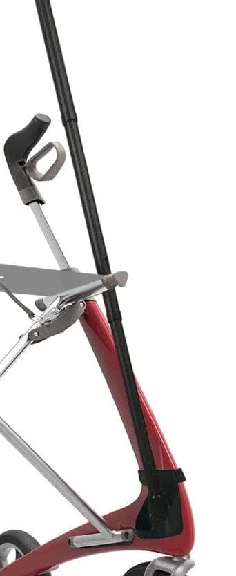ACRE Rollator Carbon Ultralight, Nahaufnahme Stockhalter