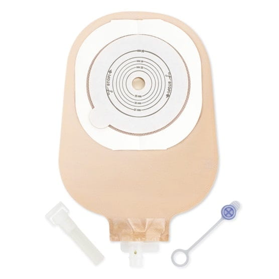 Urostomiebeutel-Hollister-Moderma-Flex-Flextend-plan-mit-Haftrand-2 Hollister Urostomiebeutel einteilig Moderma Flextend plan mit Haftrand, maxi, 15-64 mm
