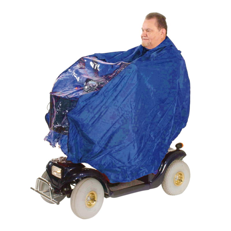 Regenumhang-blau Regenumhang für Elektromobile
