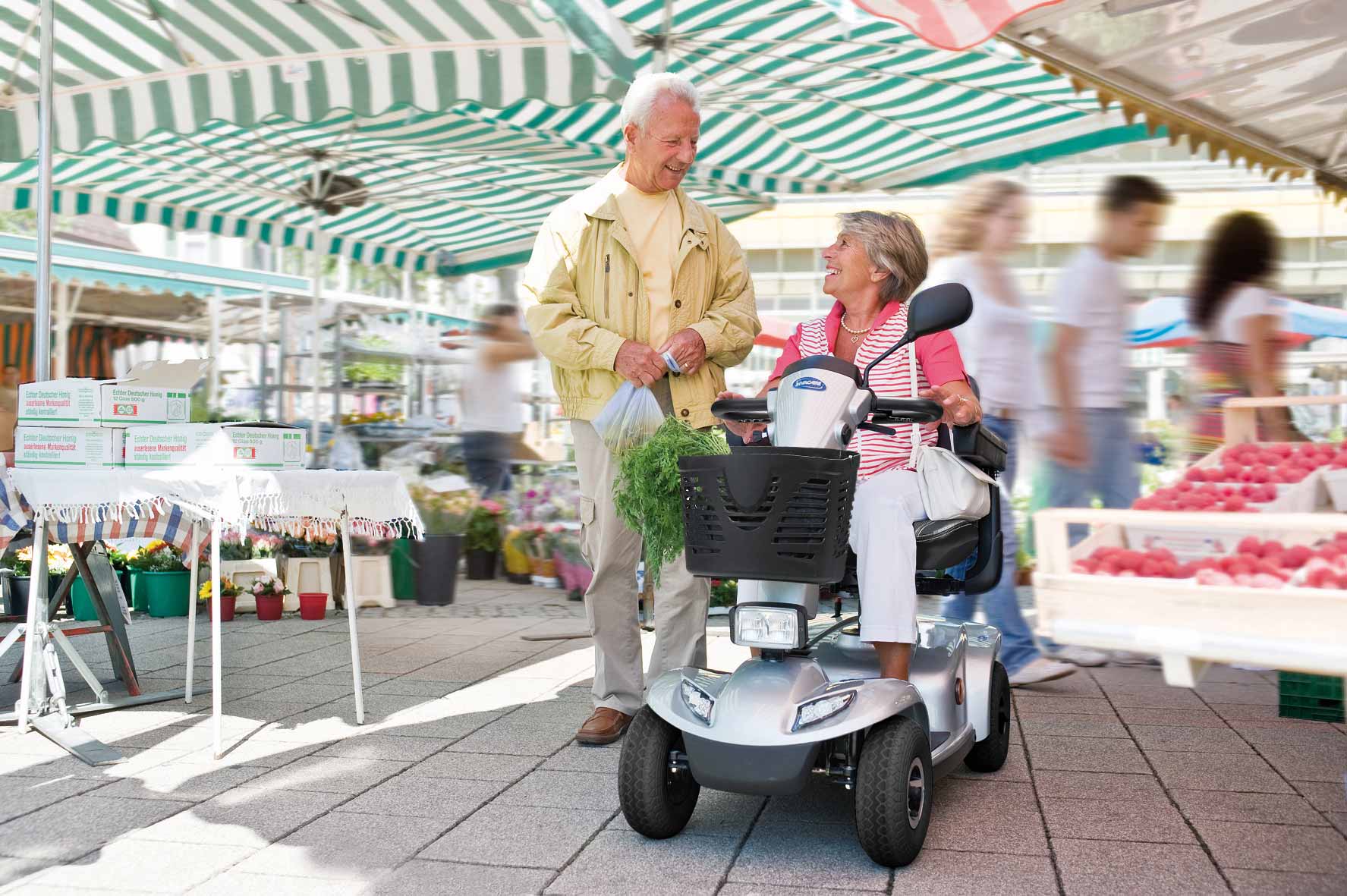 Invacare Elektromobil Leo mit ÖPNV Zulassung