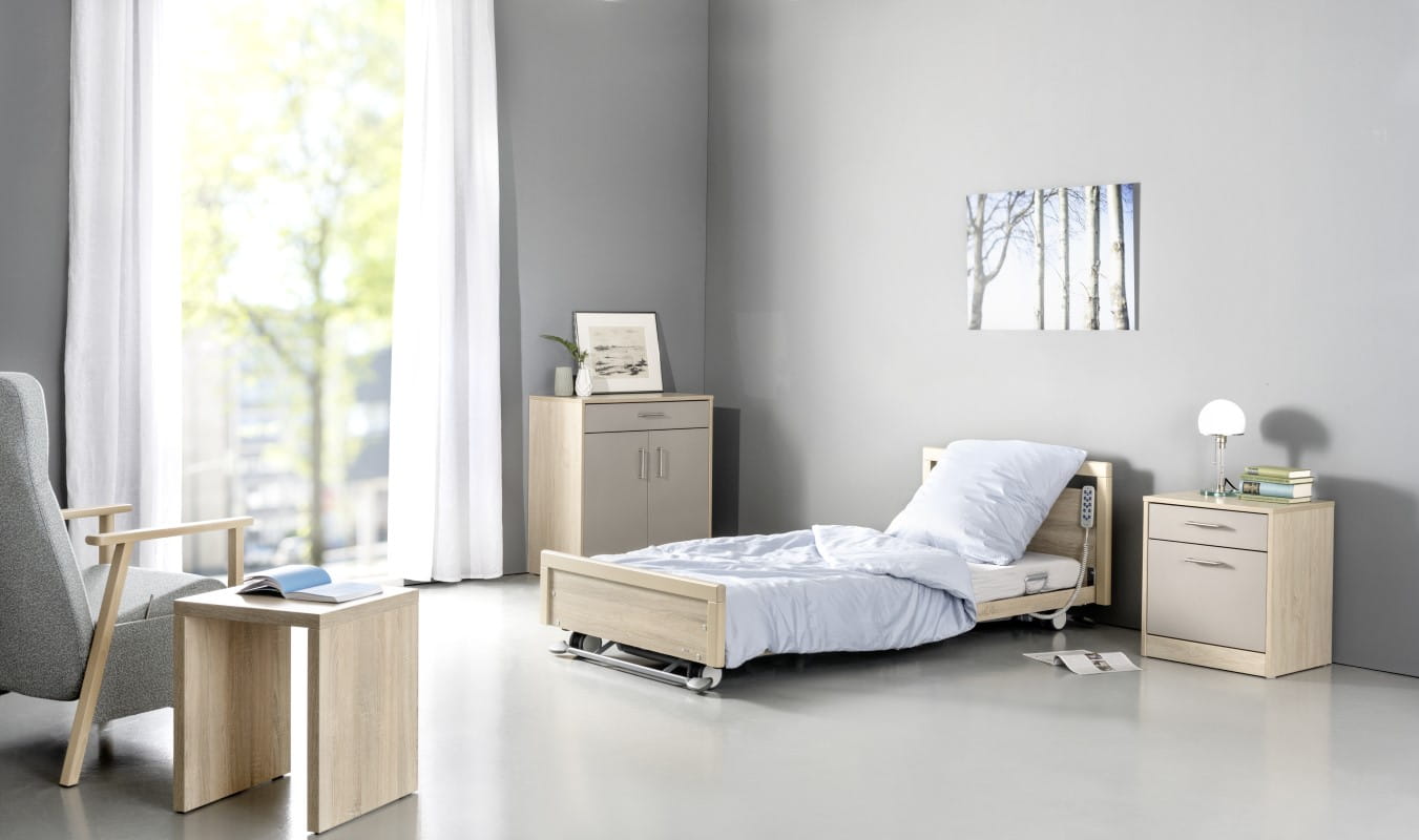 Hermann Bock Niedrigflurbett  floorline 15/80