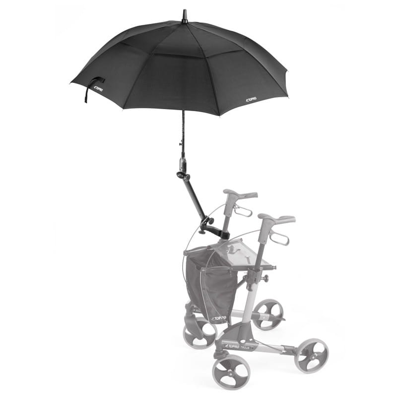 Schirm-mit-Multifunktionsarm-fuer-Topro-Rollator Schirm mit Multifunktionsarm für Topro Rollator