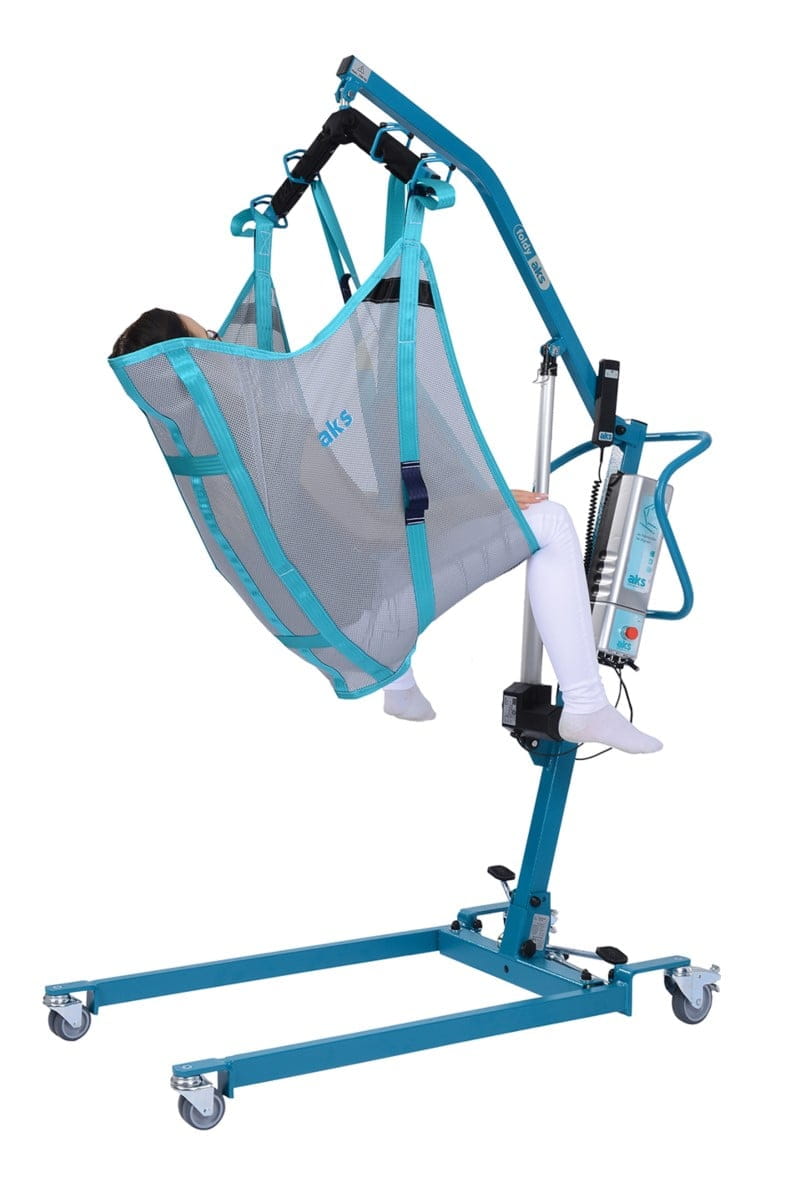 Komfortbadegurt-aks-mit-integrierter-Kopfst-tze-f-r-Patientenlifter aks Komfortbadegurt mit integrierter Kopfstütze für Patientenlifter Foldy Vorführware