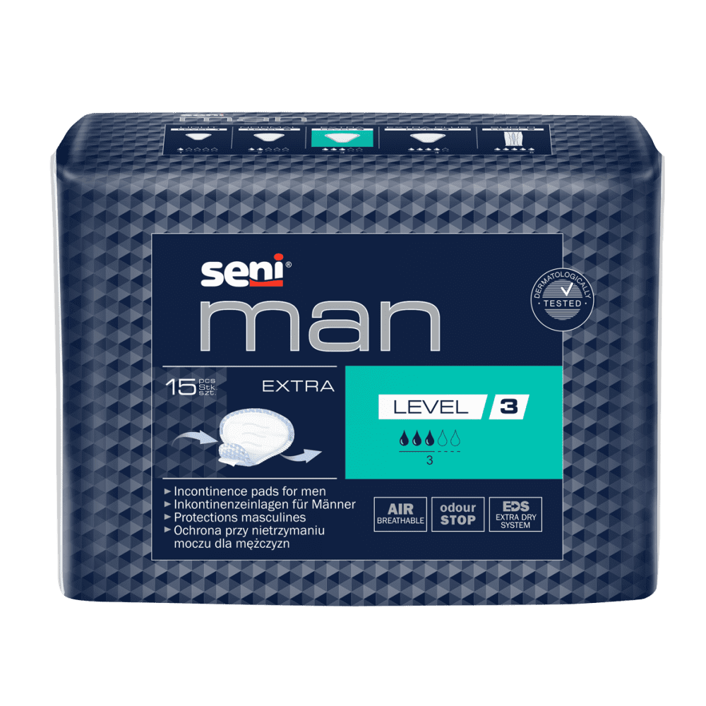 Seni_Man_Level_3 Inkontinenzeinlagen Seni Man Extra Level 3 - 15 Stück