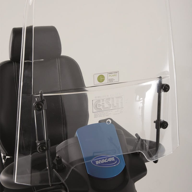 Windschild-f-r-Invacare-Elektromobil Windschild für Invacare Elektromobil