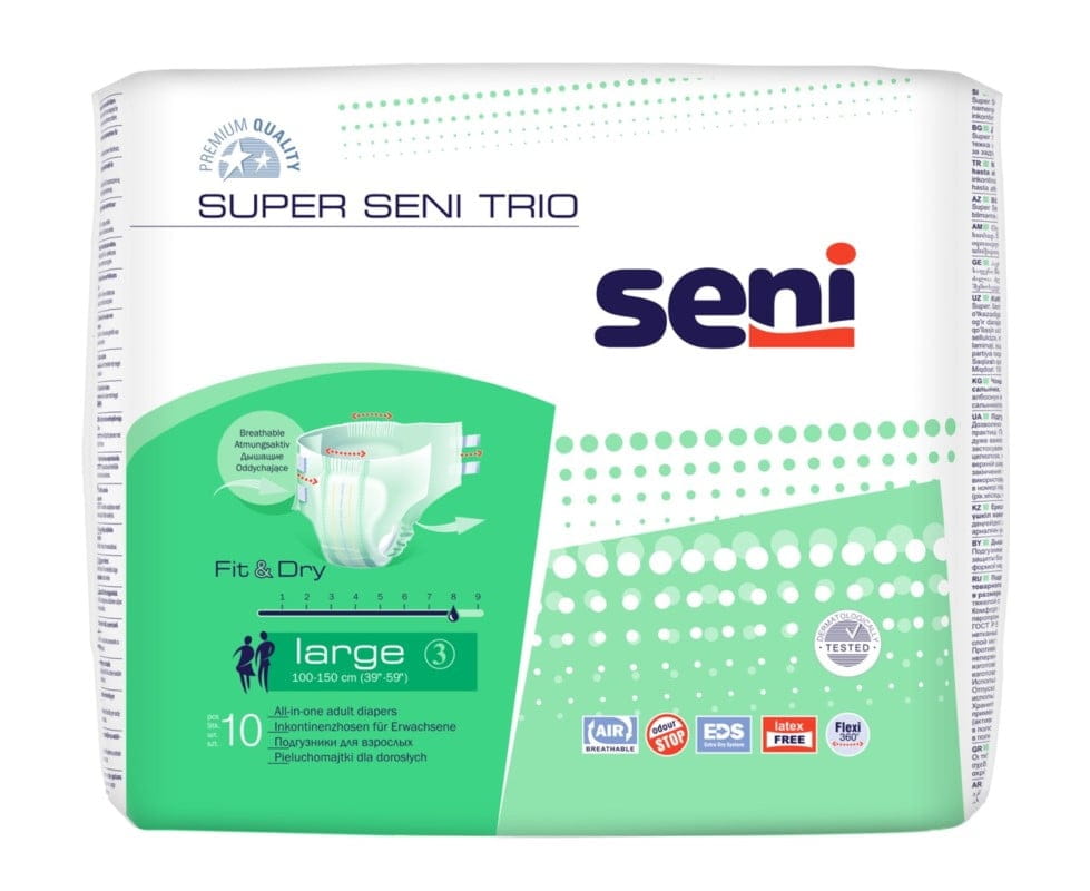 Windelhosen-Super-Seni-Trio-Large-10-St-ck Super Seni Trio Inkontinenzhosen Large 10 Stück