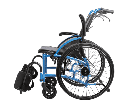 STRONGBACKFlipSeitenansicht Rollstuhl Flip STRONGBACK Mobility