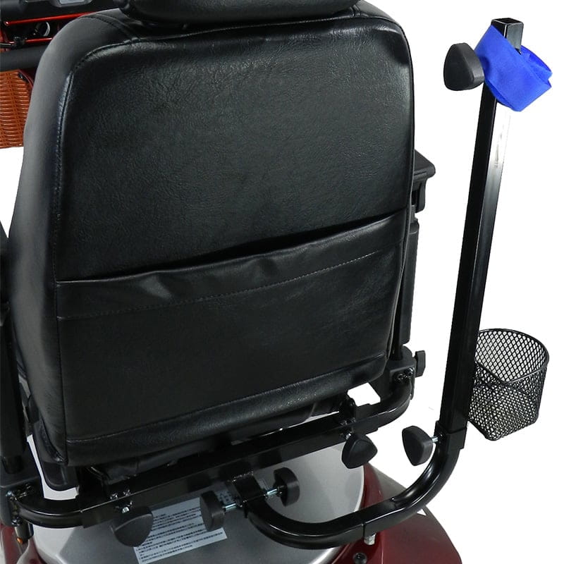 Stockhalter für Drive Elektromobile, Vierkantrohr-Montage
