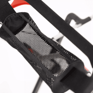 Modell Inna von SMINA, Indoor-Rollators, Vogelperspektive von der kleinen Tasche am Handgriff