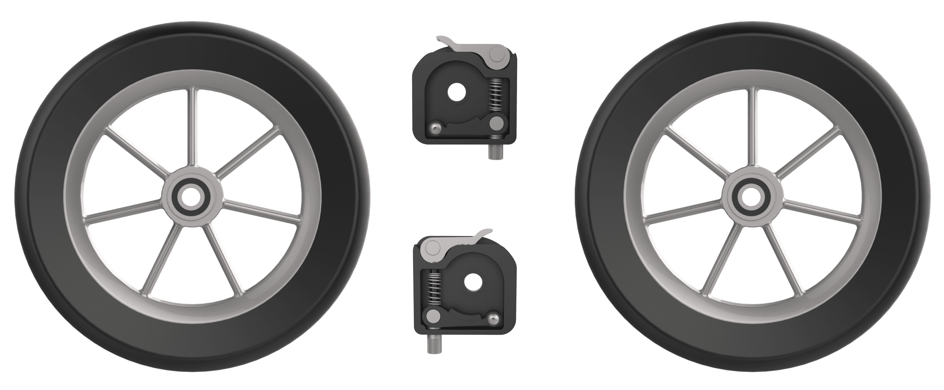 Schleppbremse-Rehasense-f-r-Rollator-Explorer Schleppbremse Rehasense für Rollator