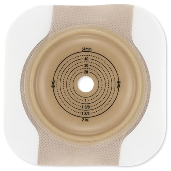 Hollister Basisplatte RR 55 mm Conform 2 CeraPlus konvex mit Haftrand