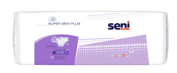 Super Seni Plus Inkontinenzhosen Large 30 Stück