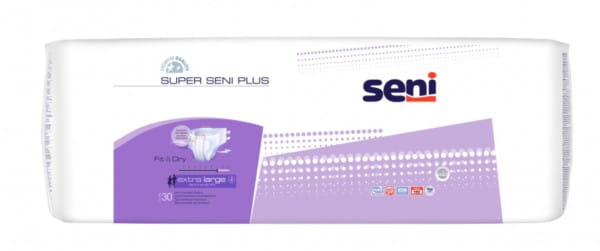 Super Seni Plus Inkontinenzhosen Extra Large 30 Stück