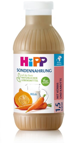 Hipp Sondennahrung Kürbis-Karotte 12 x 500 ml PZN 12896668