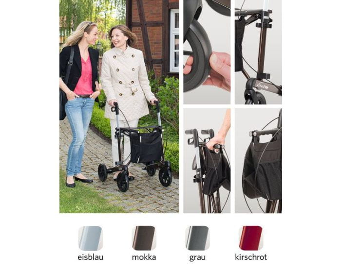 Accessori Per Rollator Vital Ricambi Per Deambulatore Vital Classic Carbon Russka Pezzi Di - Foto 12